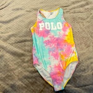 Polo Ralph Lauren Kids One-Piece Swimsuit Multicolor NEW
